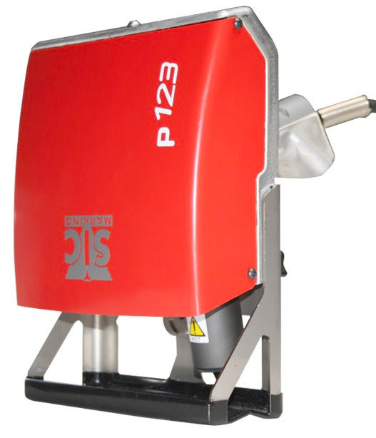 e10-p123 prenosný mikroúderový značiaci stroj